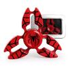 Kovový Fidget Spinner Shuriken Spider Man, červený