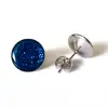 Náušnice Galactic Buttons - Blue Night