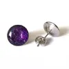 Náušnice Galactic Buttons - Lilac