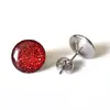 Náušnice Galactic Buttons - Red