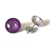 Náušnice Galactic Buttons - Violet