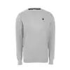 U.S. Polo ASSN. Svetr V-Neck Grey Melange | Velikost: XXXL | Šedá