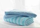 Set ručník a osuška – Dokonalá dvojce na dovolenou a do posilovny - modrá