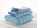 Set ručník, osuška a prachovka - modrá