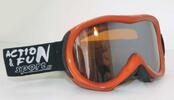 Dámské lyžařské brýle - oranžová barva
