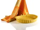 Oválná zapékací mísa Grand Chef + utěrka - Oranžová