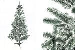 Vánoční umělý stromek - zasněžená jedle 180 cm | Velikost: 180 cm