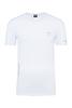 AERONAUTICA MILITARE Tričko ROUND-NECK 3-Pack White (X1396) | Velikost: S | Bílá