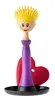 Kartáč panenka na mytí nádobí + škrabka ve stojanku DOLLS VIGAR - ANNE