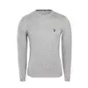 U.S. Polo ASSN. Svetr ROUND-NECK Grey Melange | Velikost: M | Šedá