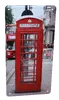 Plechová cedule Telefonní budka