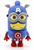 Originálny 8 GB USB flash disk v tvare Mimoňa - Captain America