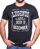 Legends are born in December | Velikost: M