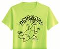 Vybarvovací tričko s potiskem DINOSAURA, zelená | Velikost: 110