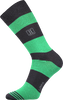 Ponožky - Pruhy zelené | Velikost: 39-42