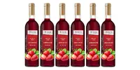 Set 6 ovocných vín (6x 0,75 l) - JAHODOVÉ