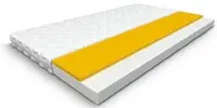 Postel z masivní borovice s roštem a matrací VISCO 14 cm | Velikost: 80x200 cm