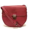Elegantní retro crossbody kabelka | Vínová