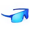 Modré polarizační brýle Kašmir Sport Sunset Polarized 2.0 SSP3 - skla modrá zrcadlová