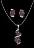Souprava Swarovski Elements | Růžová