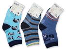 Chlapecké ponožky motiv č. 1 - 3 páry | Velikost: 17-22