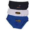 Trojbalení slipů Batman | Velikost: 92/98 | Bílo-šedo-modrá