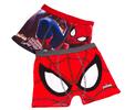 Dvojbalení boxerek Spiderman | Velikost: 3-4 roky | Červená