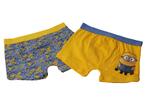 Dvojbalení boxerek Mimoni | Velikost: 92/98 | Žluto-modrá (miniatury)