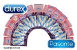 Něžný Durex balíček se 40 ks + Joydivision lubrikační gel Aquaglide Cappucino 100 ml