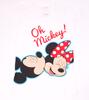 Dámské triko, Minnie Mouse - Oh Mickey! (BG007) | Velikost: XXS | Bílá