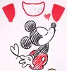 Dámské triko, Minnie Mouse (LS1024) | Velikost: XS | Červená