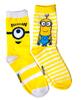 2 páry ponožek, Mimoni 5 | Velikost: 23-26 | Žlutá
