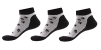 Ponožky s motivem tlapky | Velikost: 35-38 | Černá