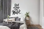 Samolepka Don´t stop the music | Velikost: 40 x 50 cm