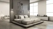 Samolepka I love pole dance | Velikost: 40 x 73 cm