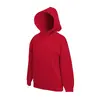 Dětská mikina Premium Fruit of the Loom | Velikost: 5/6 | Červená