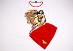 Dámské pyžamo se šortkami Super woman | Velikost: S | Bílo-červená
