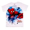 Chlapecké tričko s krátkým rukávem, Spiderman | Velikost: 134-140 | Bílá