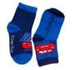 2 páry ponožek - ancle, Cars | Velikost: 23-26 | Modrá
