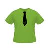 Dětské tričko "Kravata zajíček" | Velikost: XS | Zelená