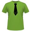 Pánské tričko "Kravata zajíček" | Velikost: S | Zelená