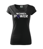 Women Power - Dámské tričko | Velikost: XS | Černá