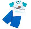 Dětské pyžamo se šortkami a krátkým rukávem, Planes | Velikost: 98-104 | Modro-bílá