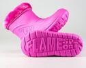 Dětské zateplené boty – růžové (vyšší) | Velikost: 31