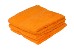 Froté ručník v oranžové barvě | Velikost: 50 x 100 cm