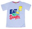 Chlapecké tričko s krátkým rukávem, Bart | Velikost: 128-134 | Světle modrá