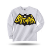 Dětské tričko Batman Retro | Velikost: 128 | Šedá