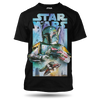 Pánské tričko Star Wars Boba Fett | Velikost: M | Černá