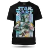 Pánské tričko Star Wars Boba Fett | Velikost: M | Černá