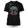 Pánské tričko Star Wars Boba Fett Head | Velikost: M | Černá